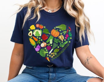 Veggiesaurus Vegan T-Shirt, Funny Vegetarian Tee