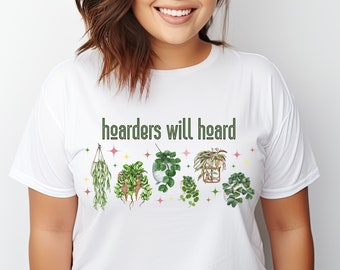 Hoya Hoarder T-Shirt, Funny Plant Lover Tee
