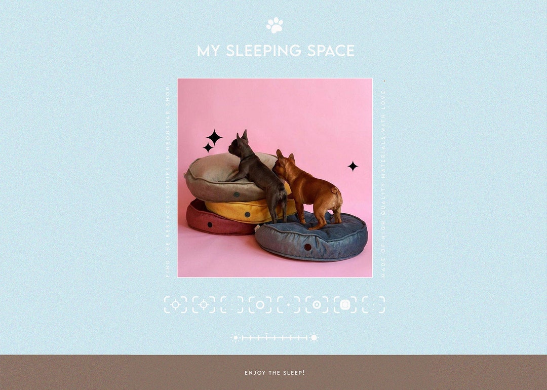 Memory Foam Dog Bed, Dog Bed Large Dogs, Bed for Dog, Donut Dog Bed