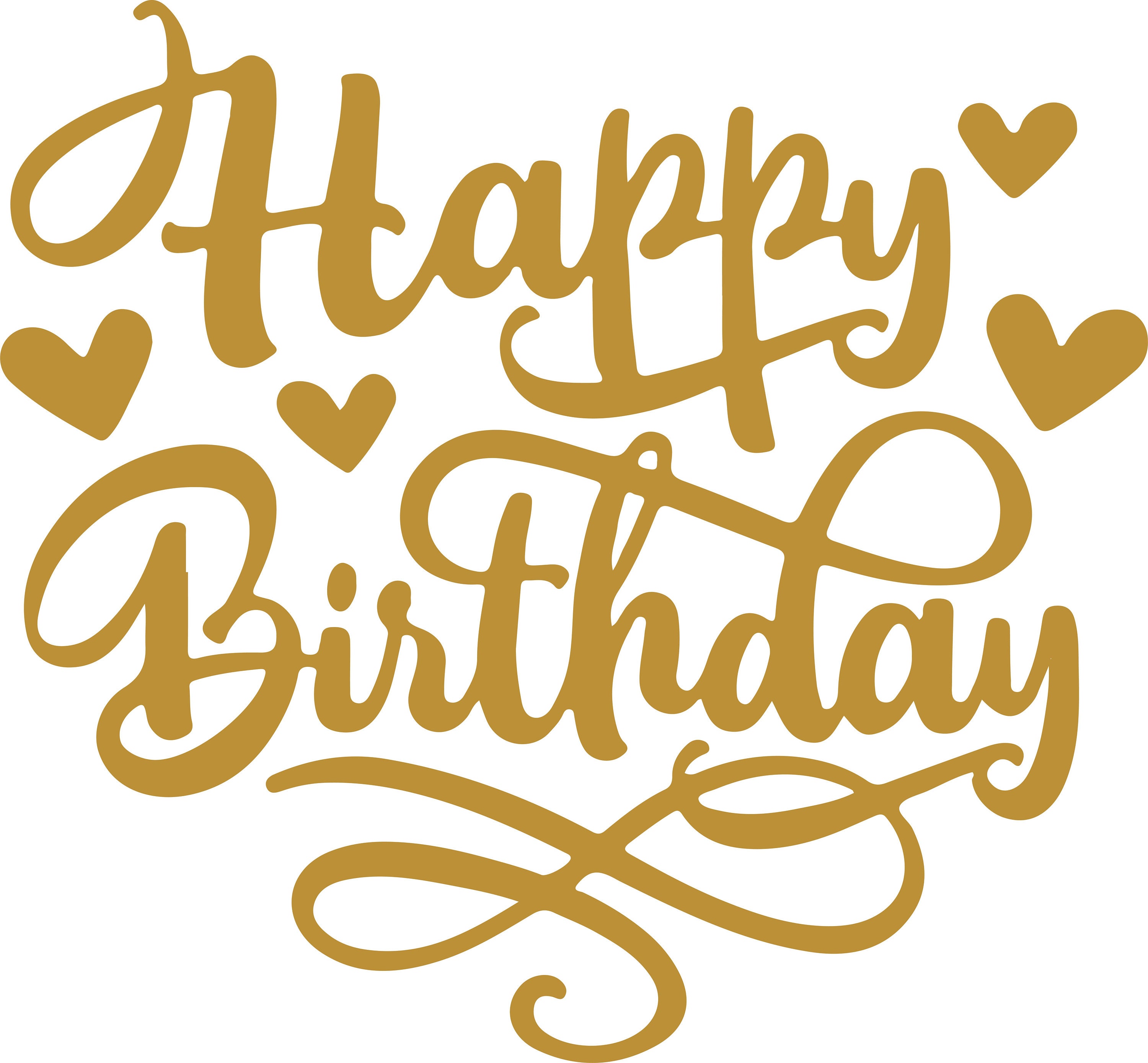 Happy Birthday Images SVG Free