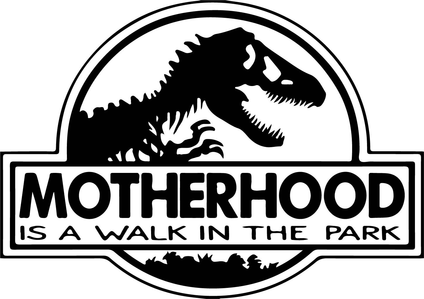 Motherhood is a walk in the park svgpngjpegepsdxfaipdf | Etsy