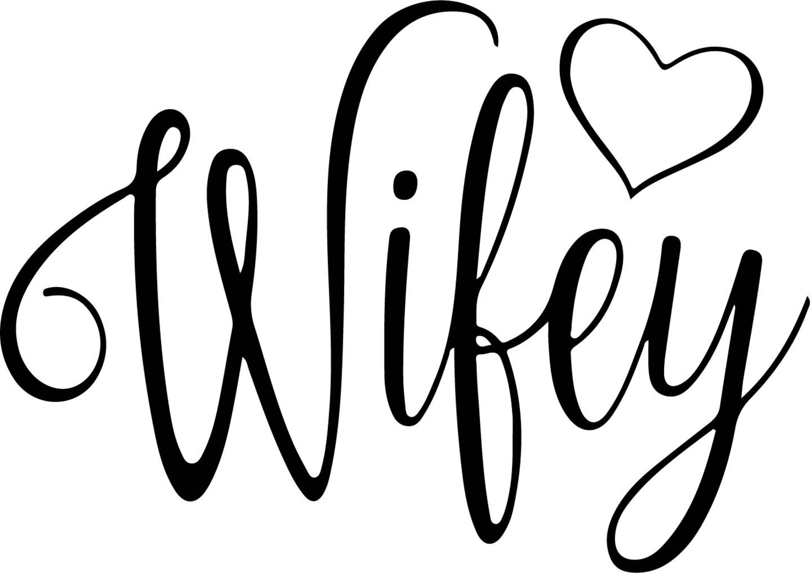 Wifey svgpngjpegepsdxfaipdf | Etsy