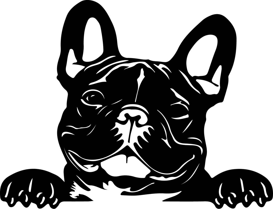French bulldog svgpngjpegepsdxfaipdf | Etsy