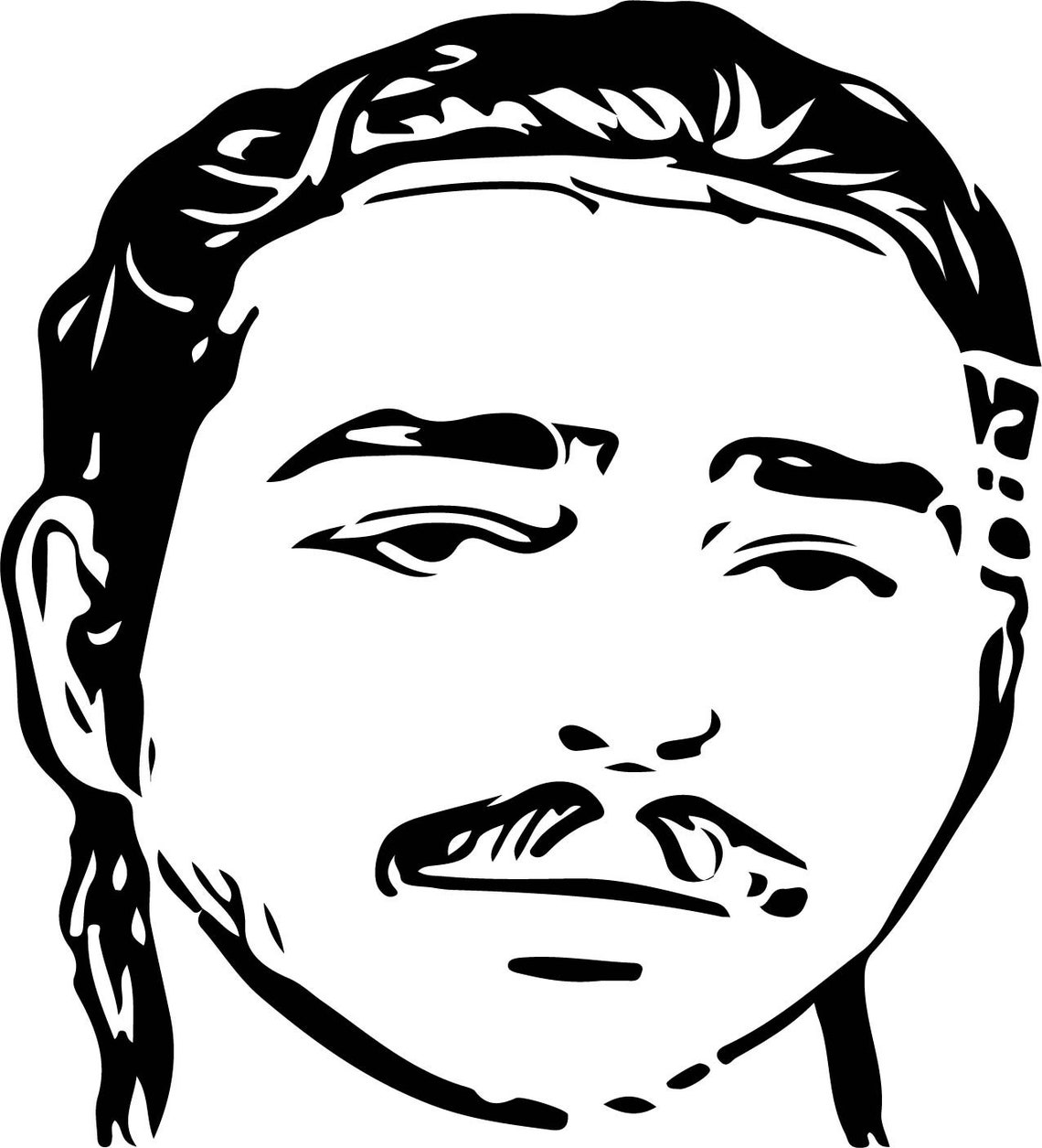 Post malone svgpngjpegepsdxfaipdf | Etsy