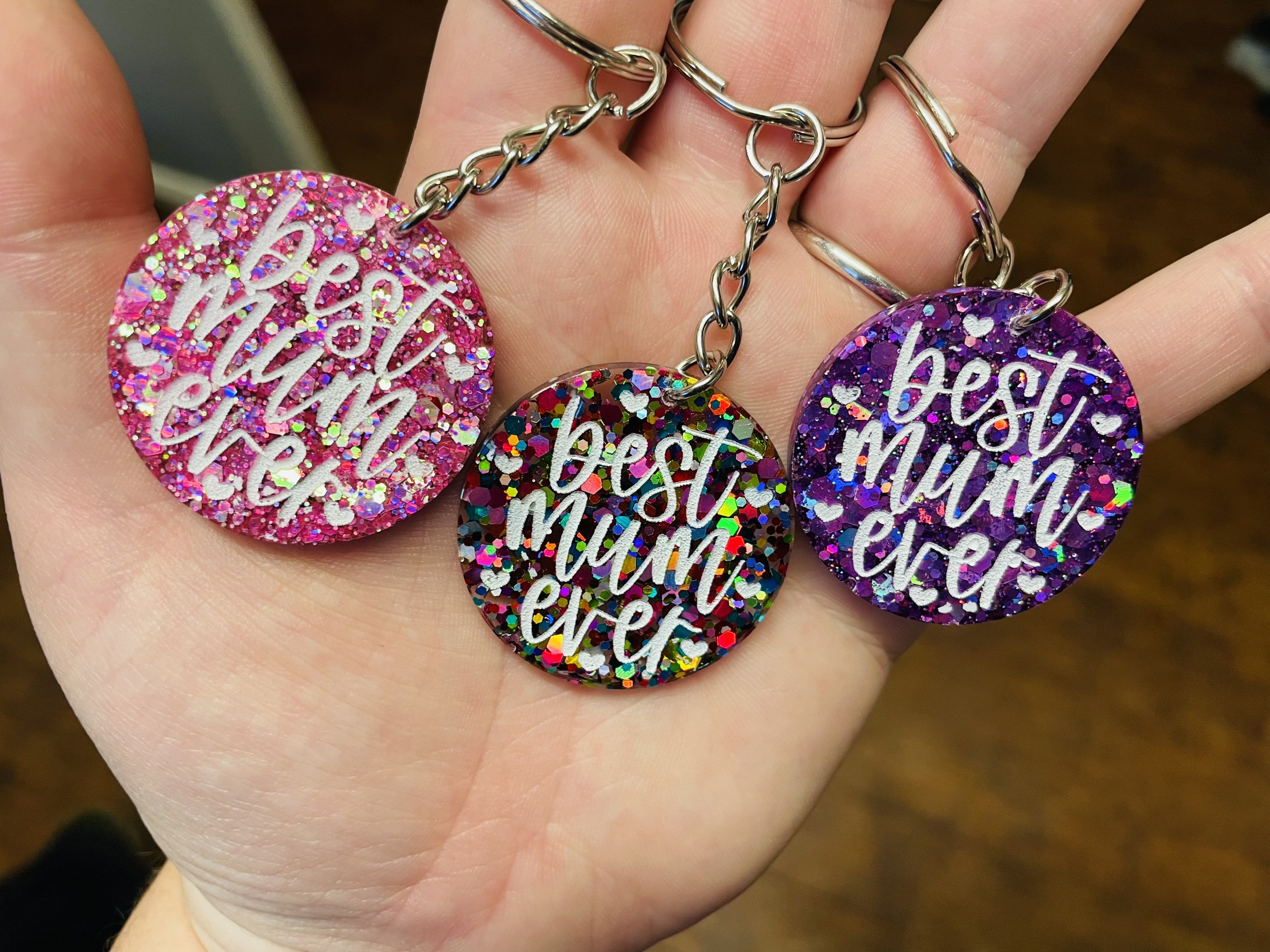 Best Mum Ever Keyring Best Mum Ever Keyring