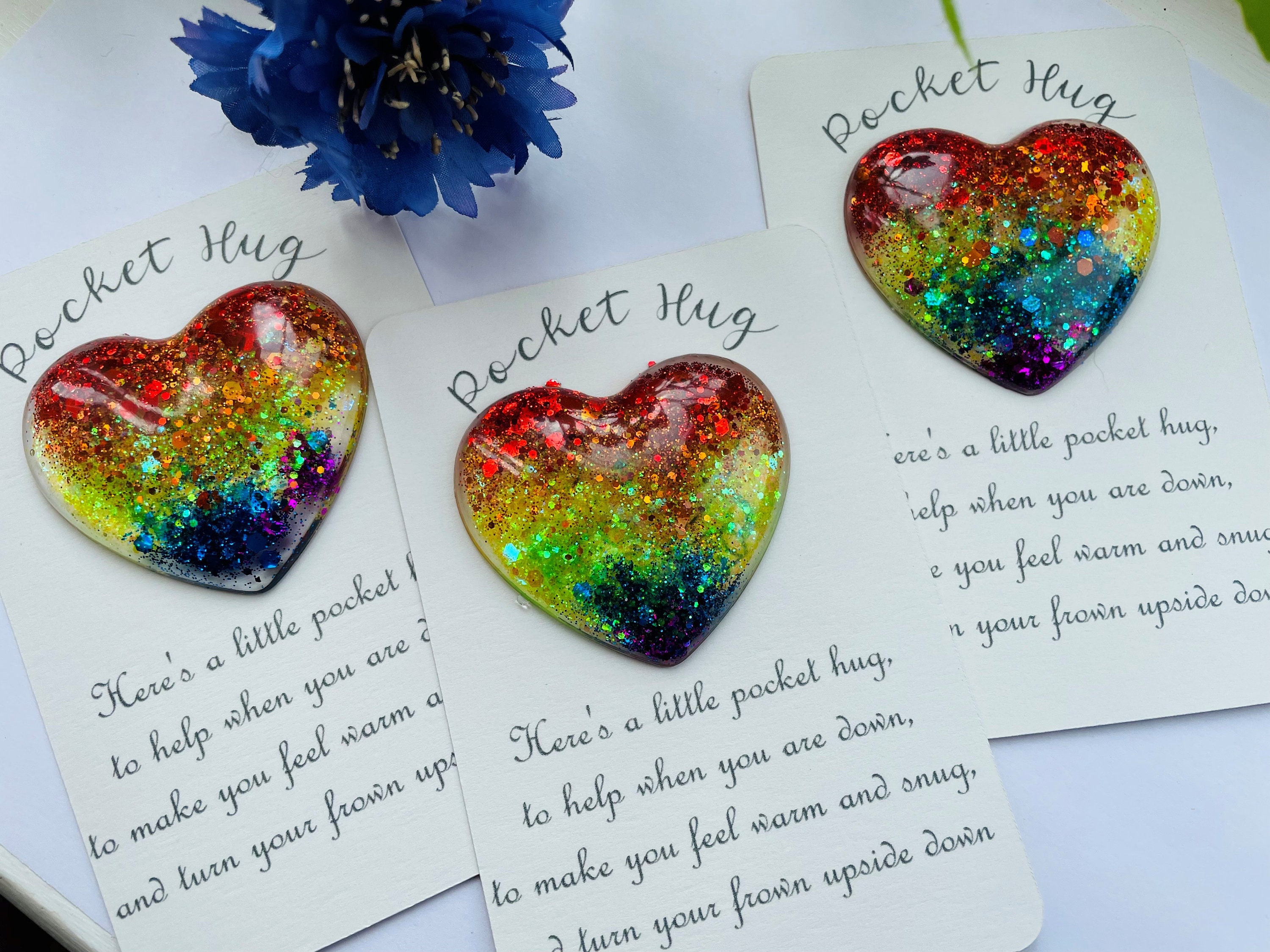 thumbnail image 2 of Pride Month Gifts, Pocket Sunshine, Handmade 2 of 11