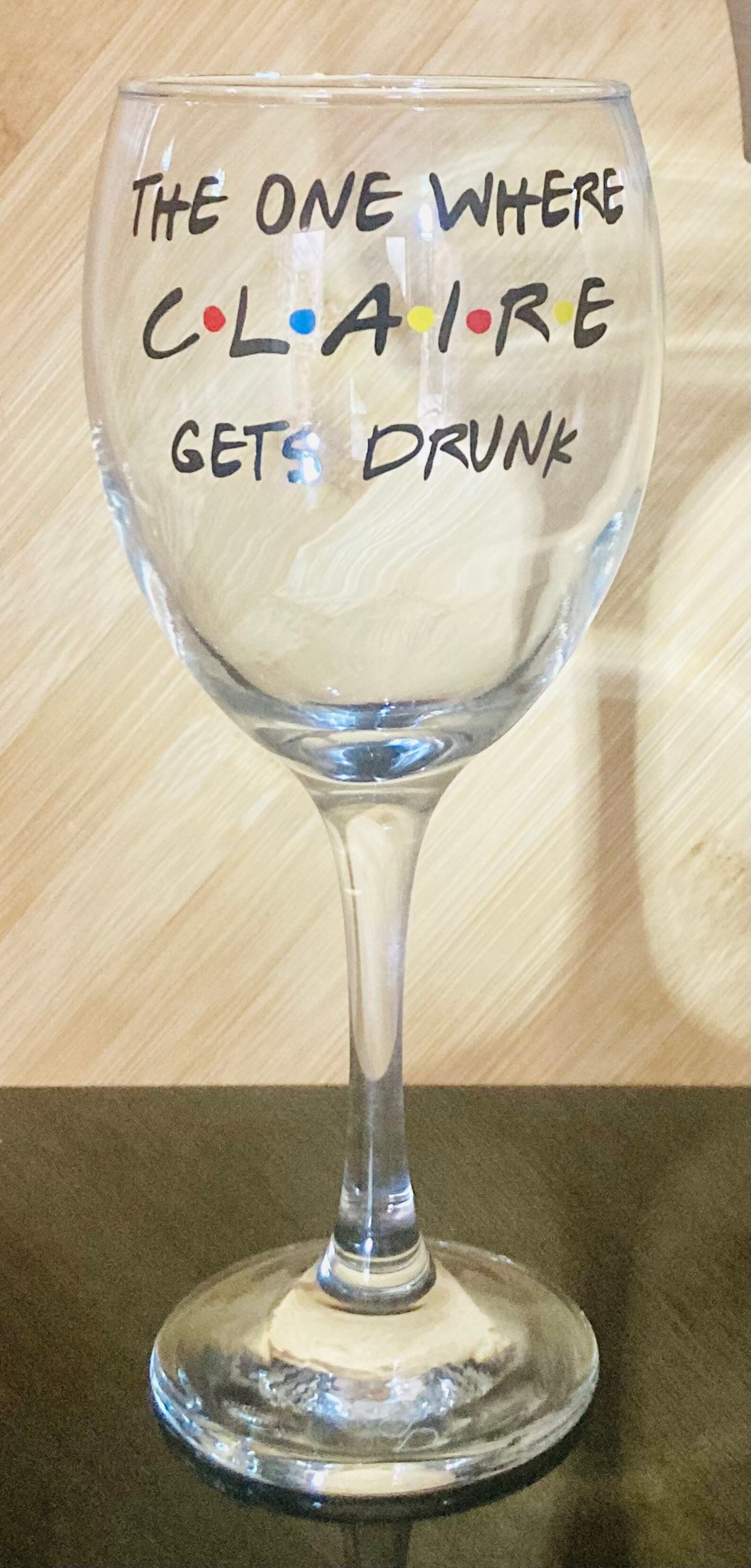 friends wine cup