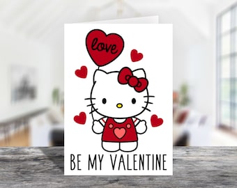 Cute Kitty 2 | Be My Valentine Card