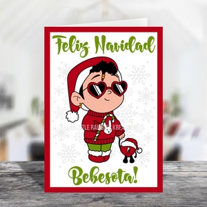 Bad Bunny | Feliz Navidad Bebesota Holiday Card
