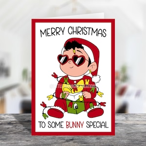 Bad Bunny | Merry Christmas Holiday Card