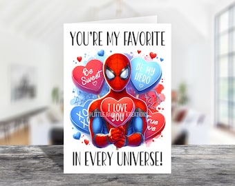 Spiderman 2 | Valentine&#39;s Card