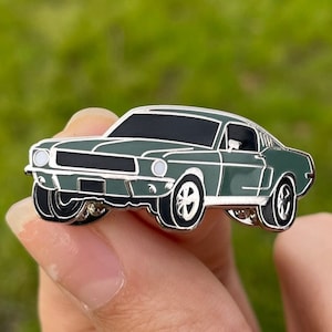 1968 Mustang Bullitt - Cool Car Pins™