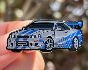F&F GTR R34 - Cool Car Pins™