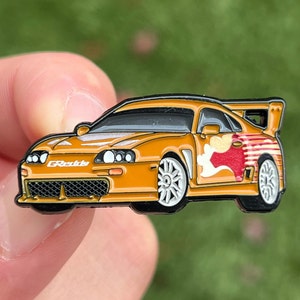 FNF 1993 Supra Turbo MK4 Enamel Lapel Pin