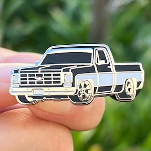1978 Chevy C10 Square Body - Cool Car Pins™