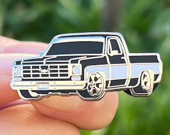 1978 Chevy C10 Square Body - Cool Car Pins™