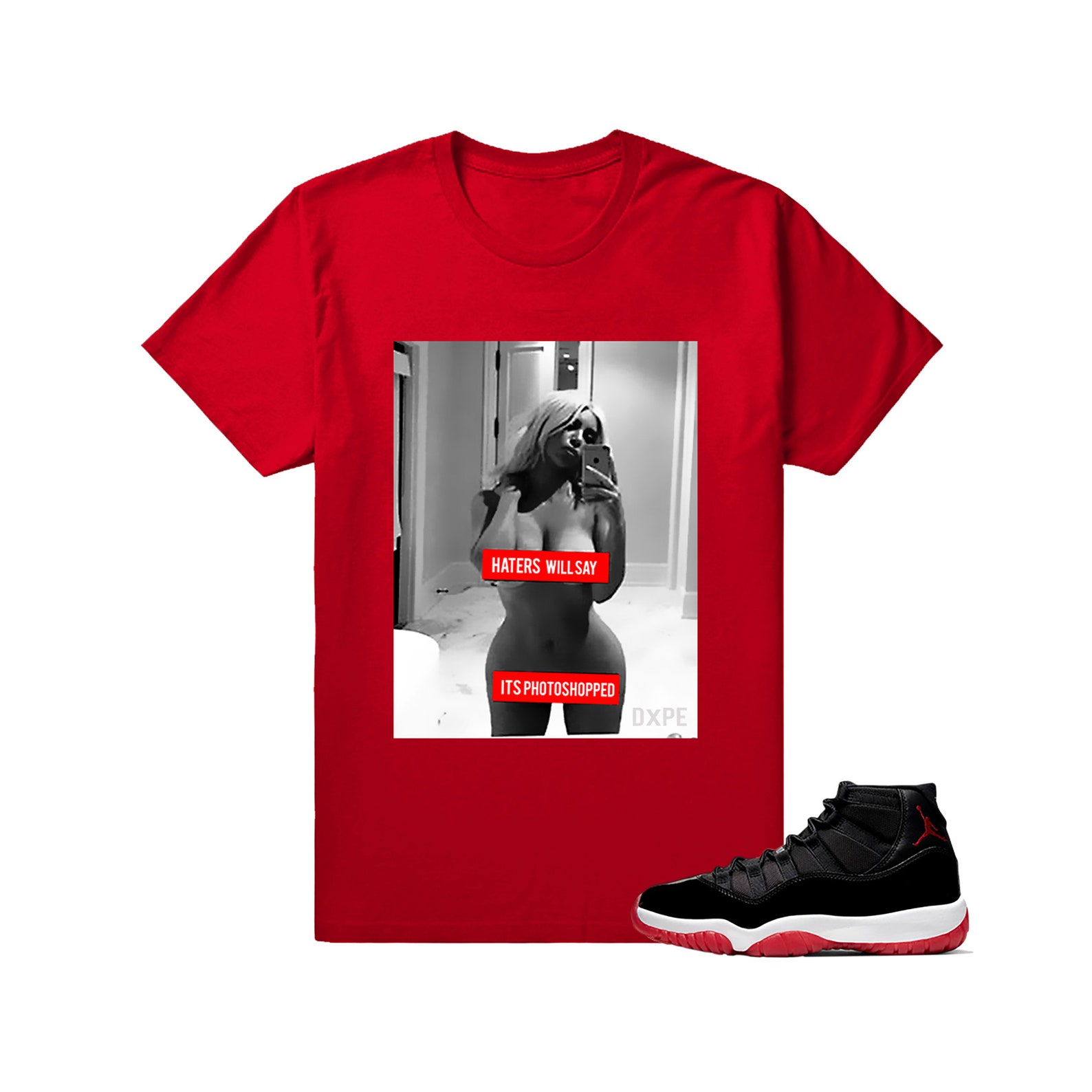 shirts to match bred 11s