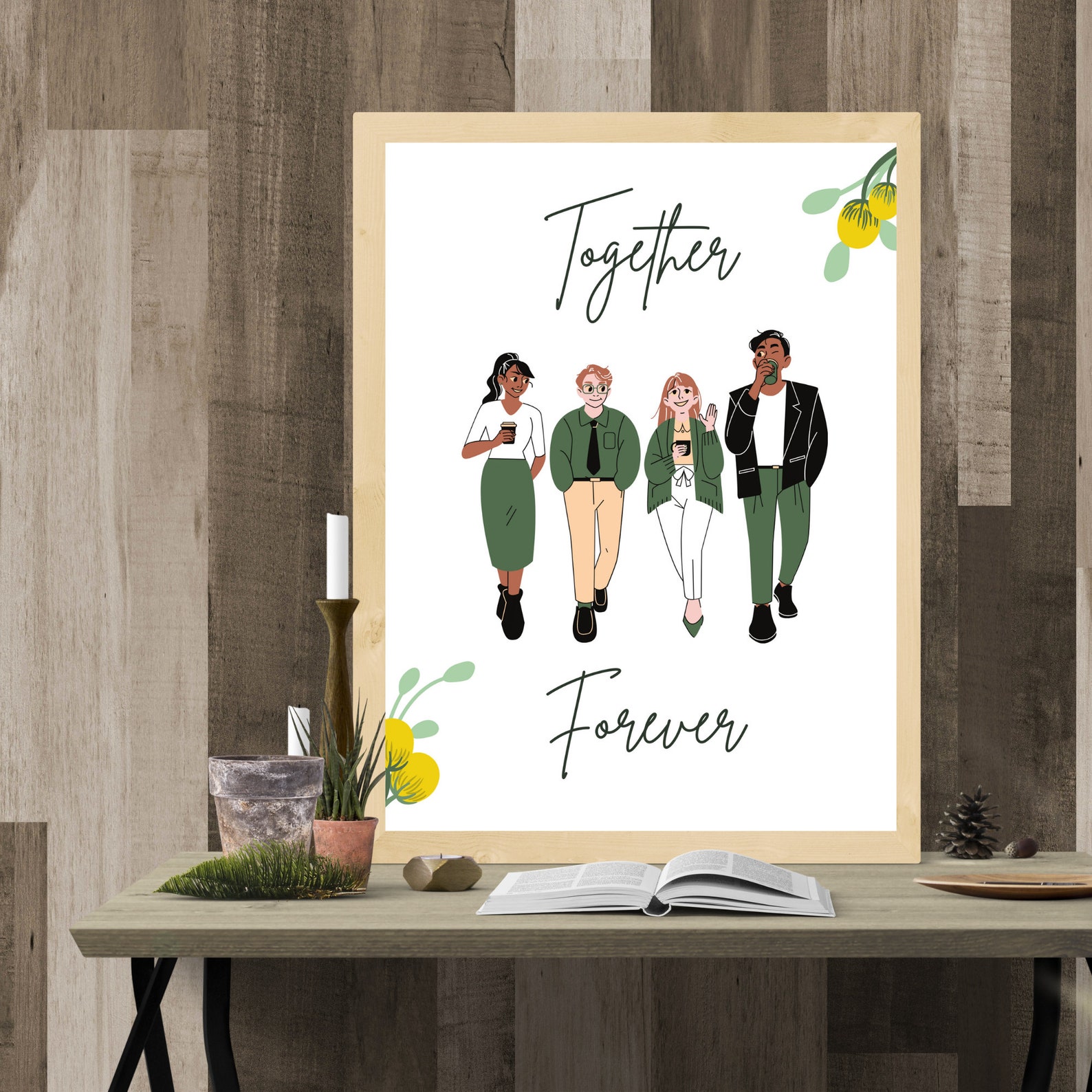 Best Friend Digital Printable Wall Art Best Friend Gift | Etsy