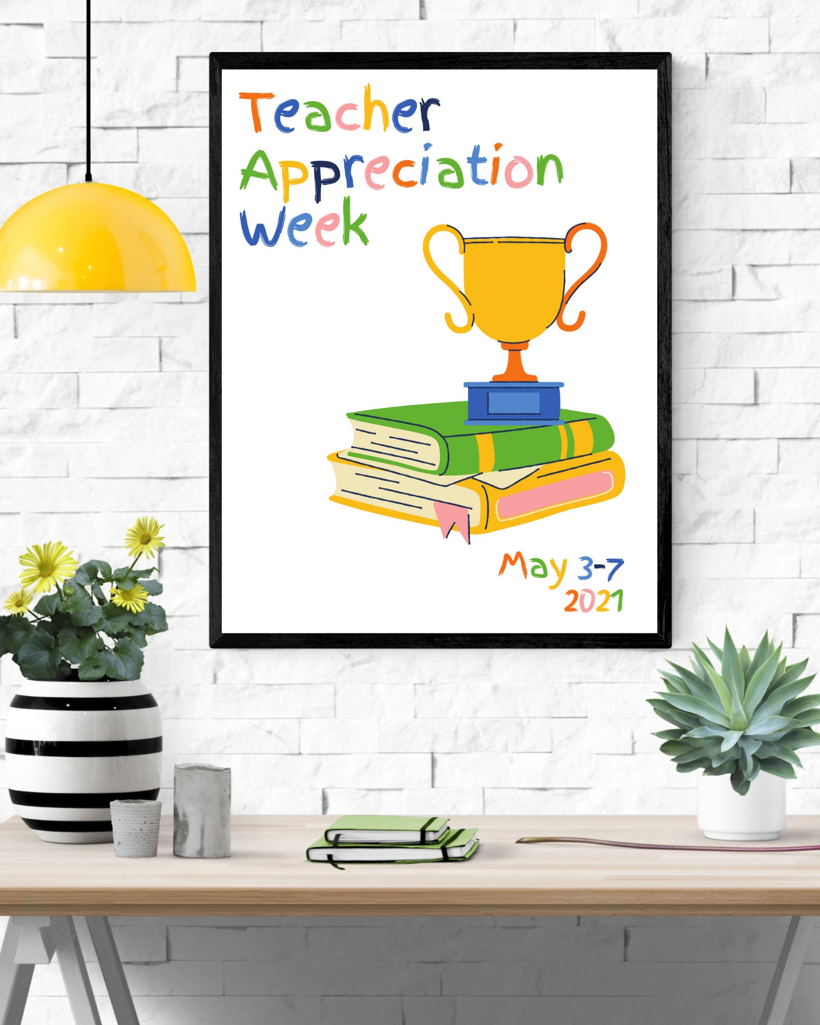 Printable Inspirational Teacher wall Art Teacher Love wall Etsy.de