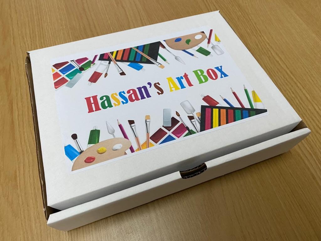 DIY Painting kit Mini canvas painting kit Little Craft DIY Etsy