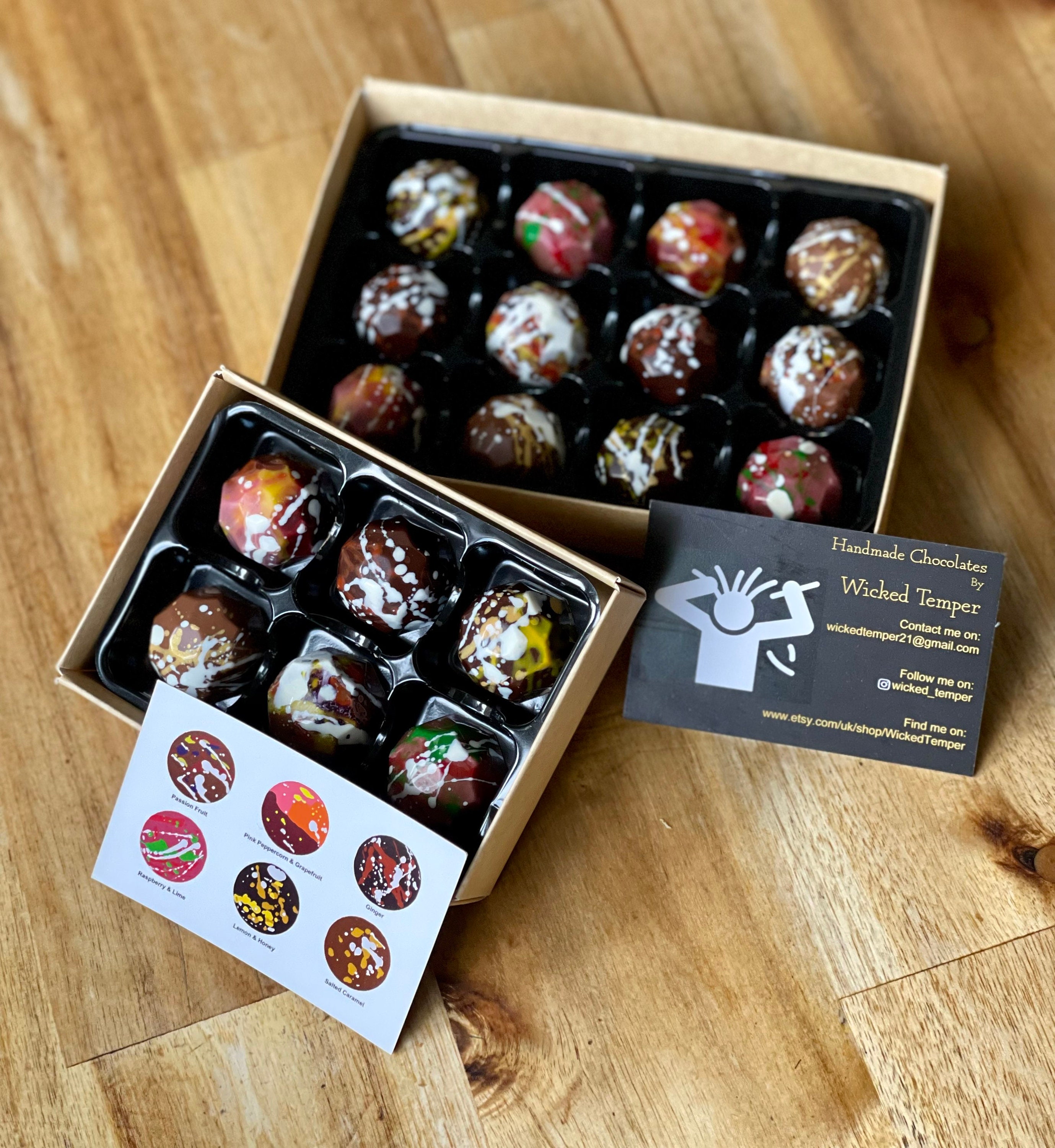 Handmade Chocolate box Etsy