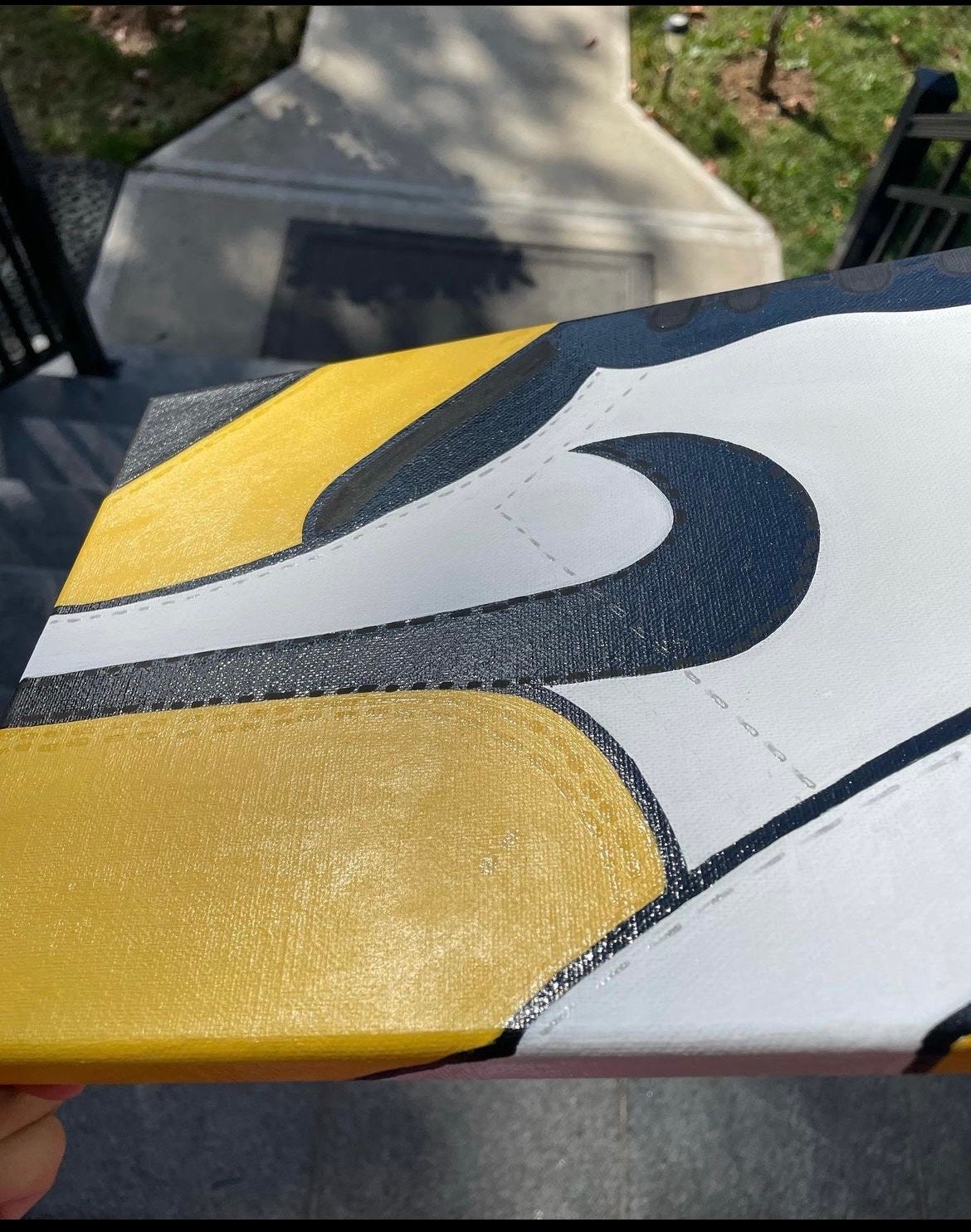 custom paint jordans