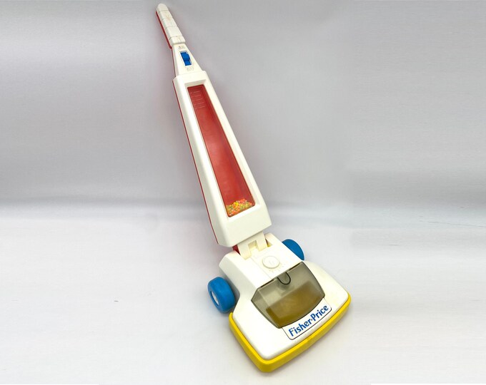 Vintage Fisher Price Vacuum Cleaner 1986 With Light Etsy