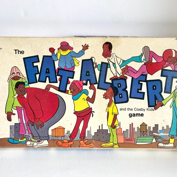 Vintage Fat Albert Board Game from 1973 by Milton Bradley