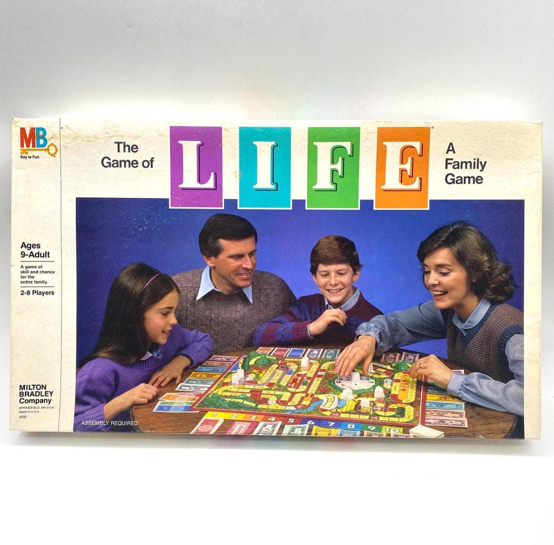 Vintage Game of Life Board Game From 1982 Etsy