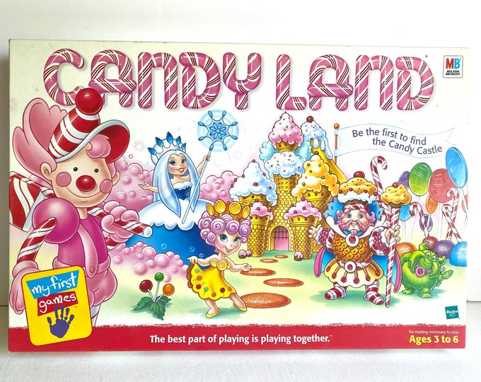 Vintage Candy Land Board Game From 1999 by Milton Bradley Complete Etsy
