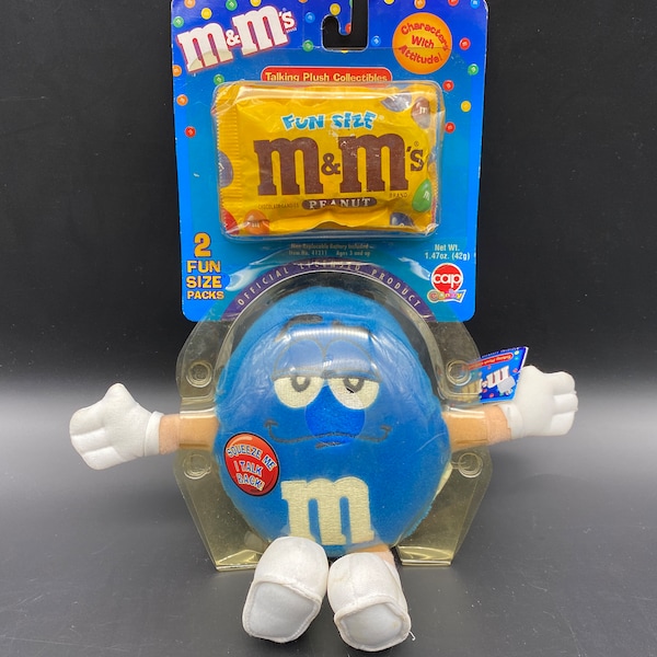 M and M Plush Toy Etsy