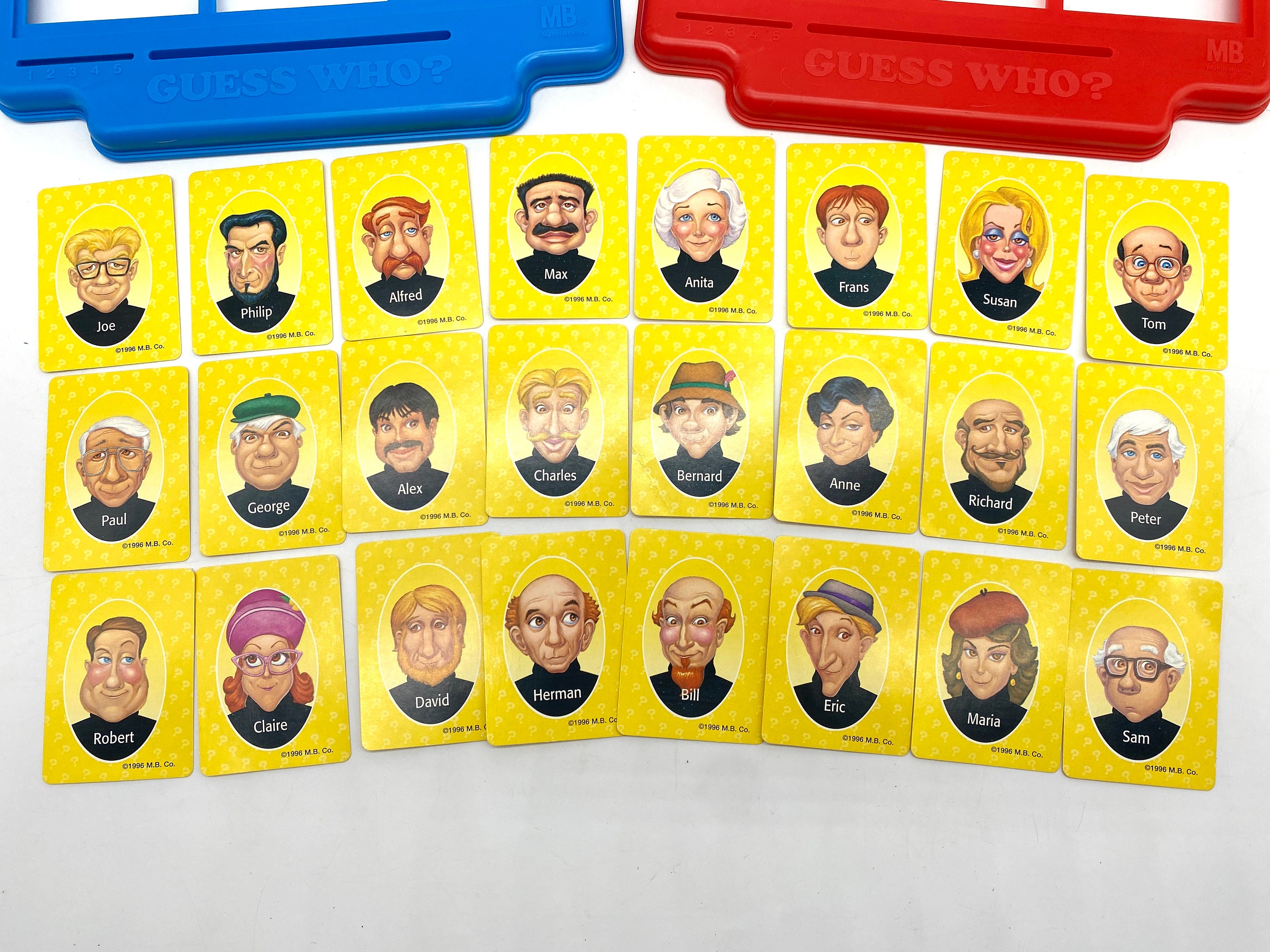 Original Guess Who Characters