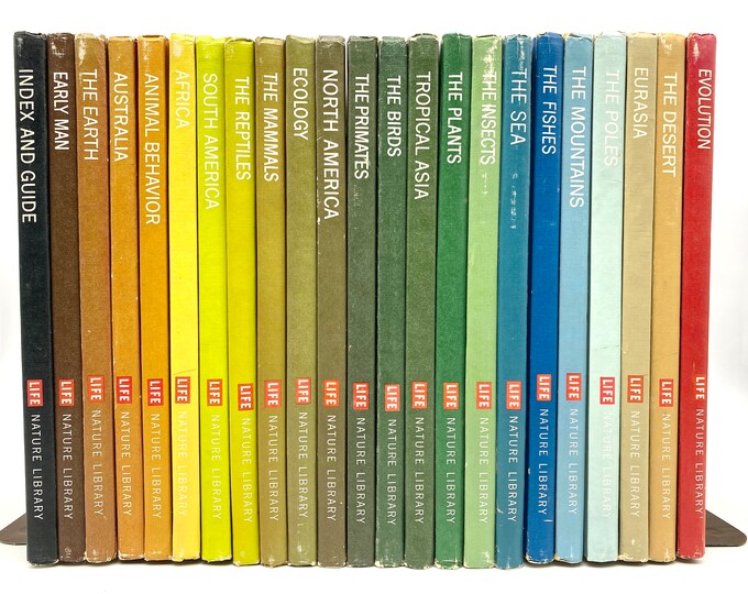 Vintage Time Life Nature Library Set of 23 Books From the Etsy