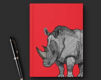Rhino Matte Hardcover Journal
