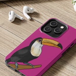 Toucan Glossy Tough Phone Cases - iPhone 14, iPhone 14 Pro, iPhone 14 Plus, iPhone 14 Pro Max