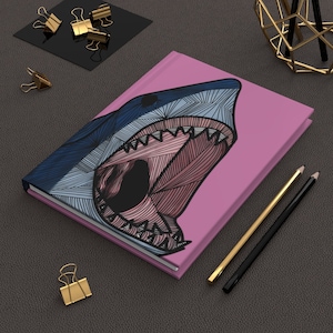 Great White Shark Hardcover Journal Matte