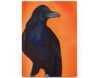 Crow Hardcover Journal Matte