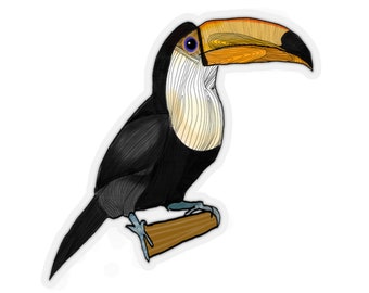 Toucan Kiss-Cut Stickers