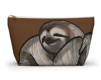 Sloth Accessory Pouch w T-bottom