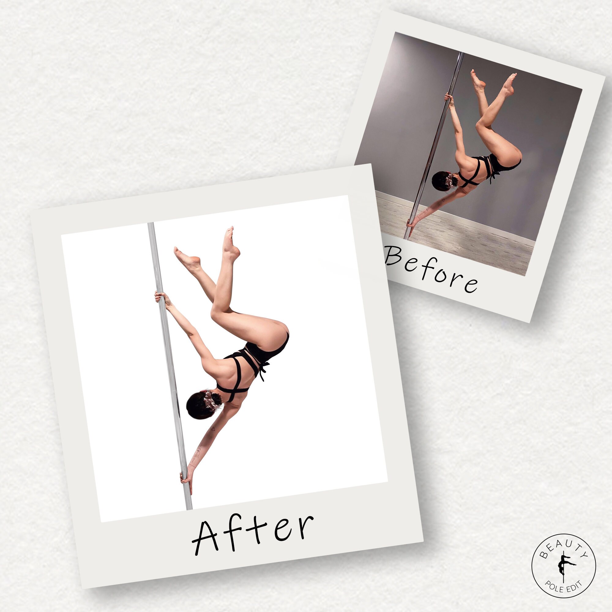 Personalized photo edit / Gift for Pole Dancer / Pole Dancing Etsy