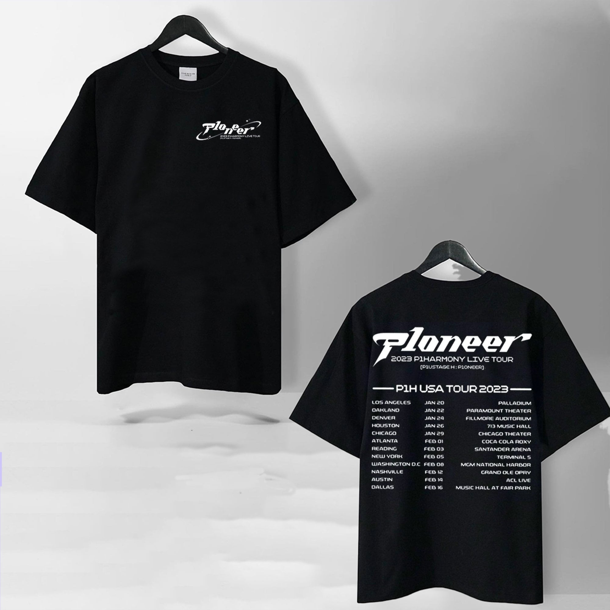 P1Harmony Shirt, P1harmony P1oneer Live Tour 2023 Shirt