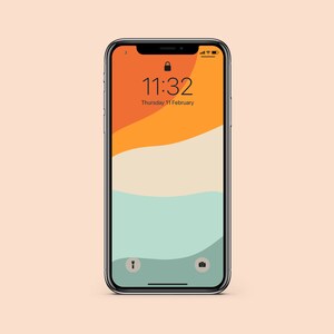 Minimalist Phone Wallpaper // Abstract Phone Background // Instant Digital Download