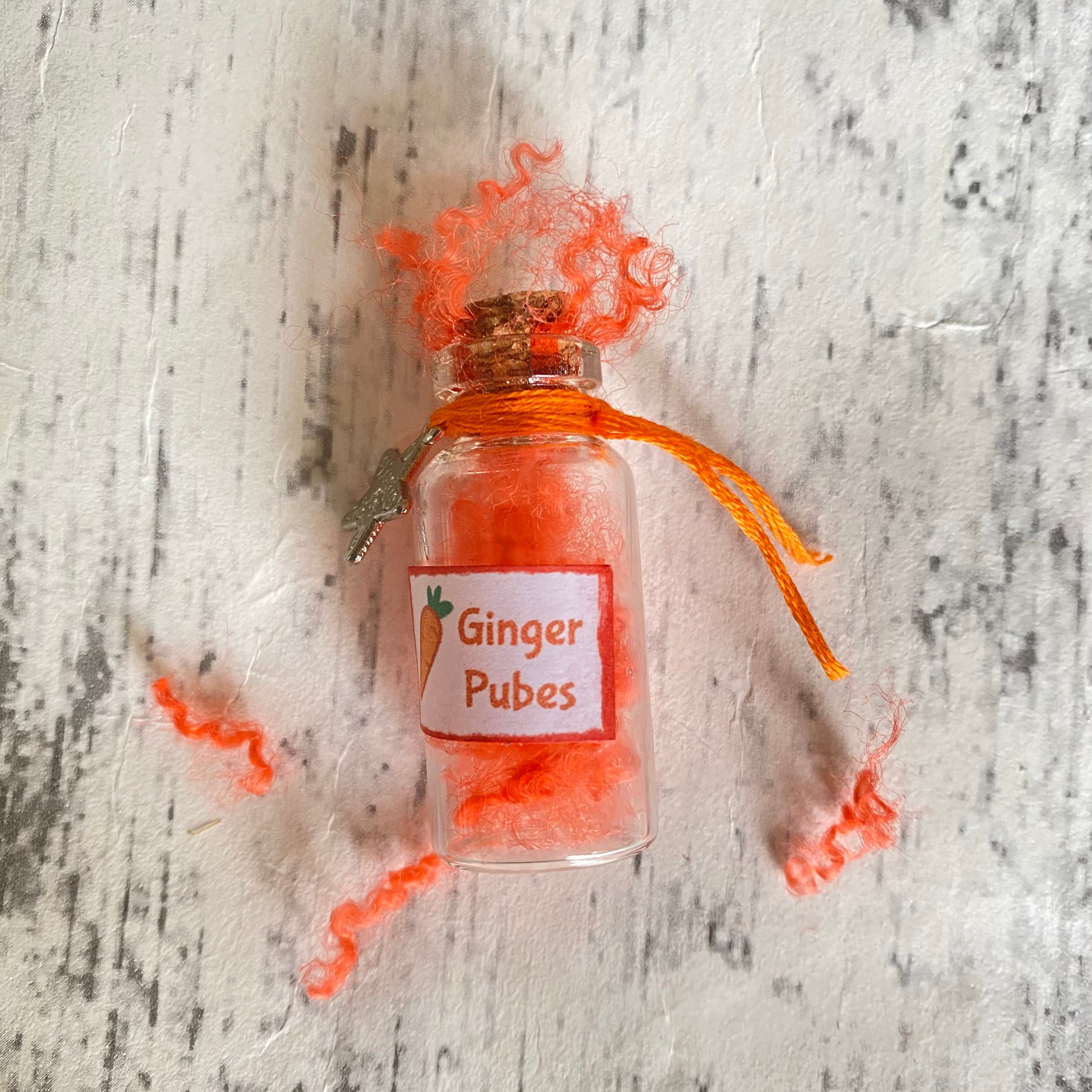 Ginger Pubes in a Jar Adult Humour Gift Etsy UK