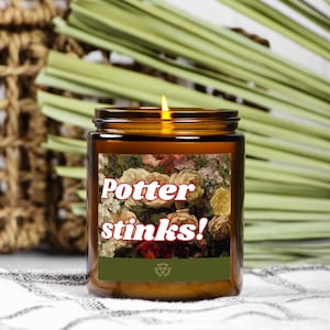 Potter stinkt! - 9 oz. Film Zitat Kerze - Harry Potter