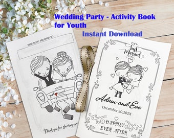 Download Wedding Coloring Etsy