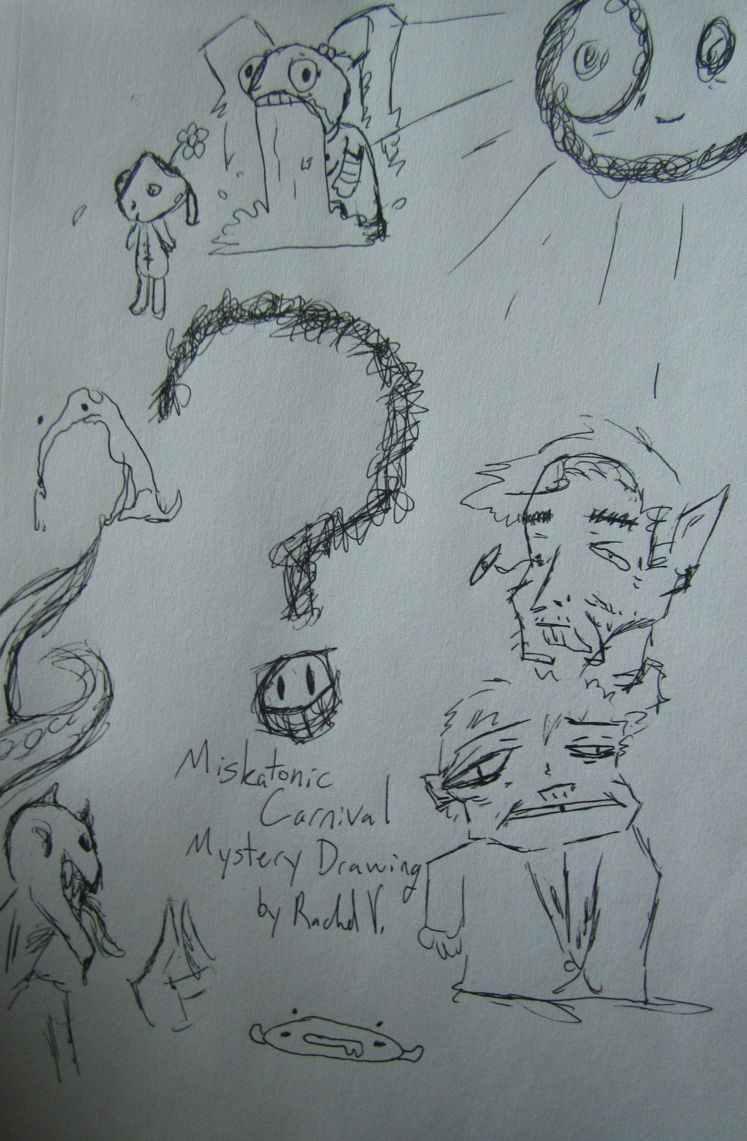 Mystery Drawings Etsy