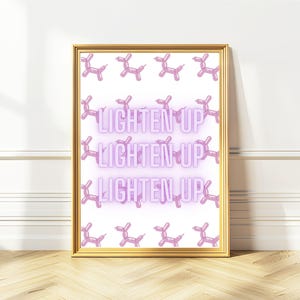 Pop Art Balloon Animal Print: Vibrant Home Decor (PDF)