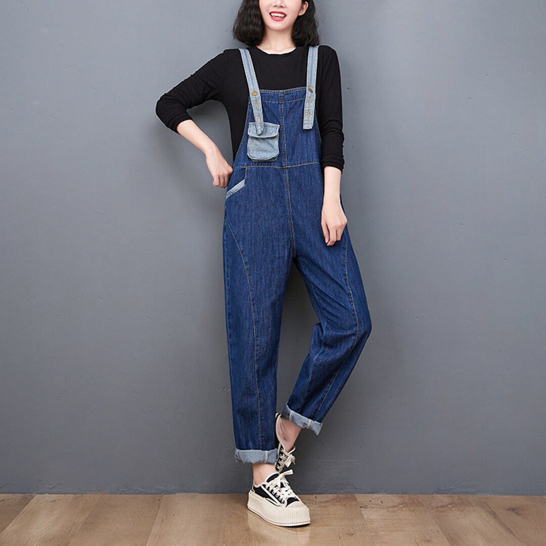 Overalls Woman Plus Size Overalls Baggy Overalls Oversize Etsy