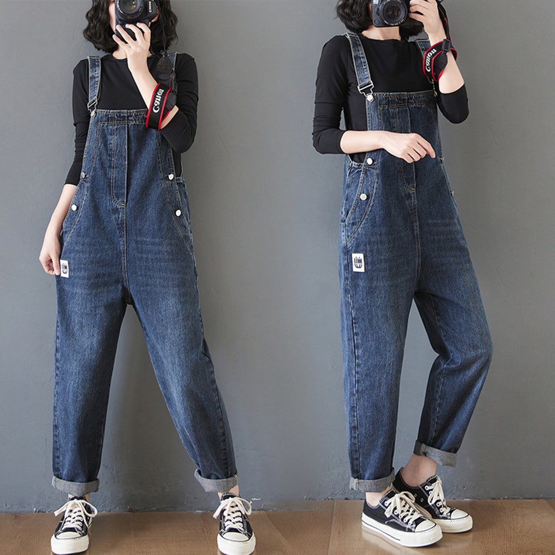 Buy online Navy Blue Denim Dungaree from western wear for Women by  Stylestone for ₹900 at 60% off | 2024 Limeroad.com