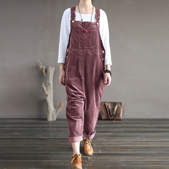 Corduroy Strappy Pants Corduroy 
